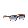 Ray-Ban NEW WAYFARER Sunglasses 820/3F striped red havana - product thumbnail 2/4