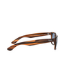 Ray-Ban NEW WAYFARER Sunglasses 820/3F striped red havana - product thumbnail 3/4