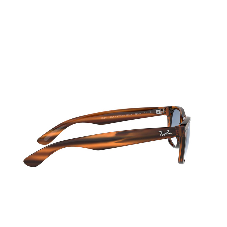 Ray-Ban NEW WAYFARER Sunglasses 820/3F striped red havana - 3/4