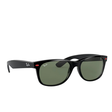 Ray-Ban NEW WAYFARER Sunglasses F60131 black - three-quarters view