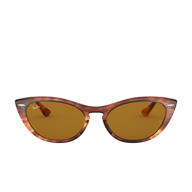 Occhiali da sole Ray-Ban NINA 954/33 striped havana - frontale