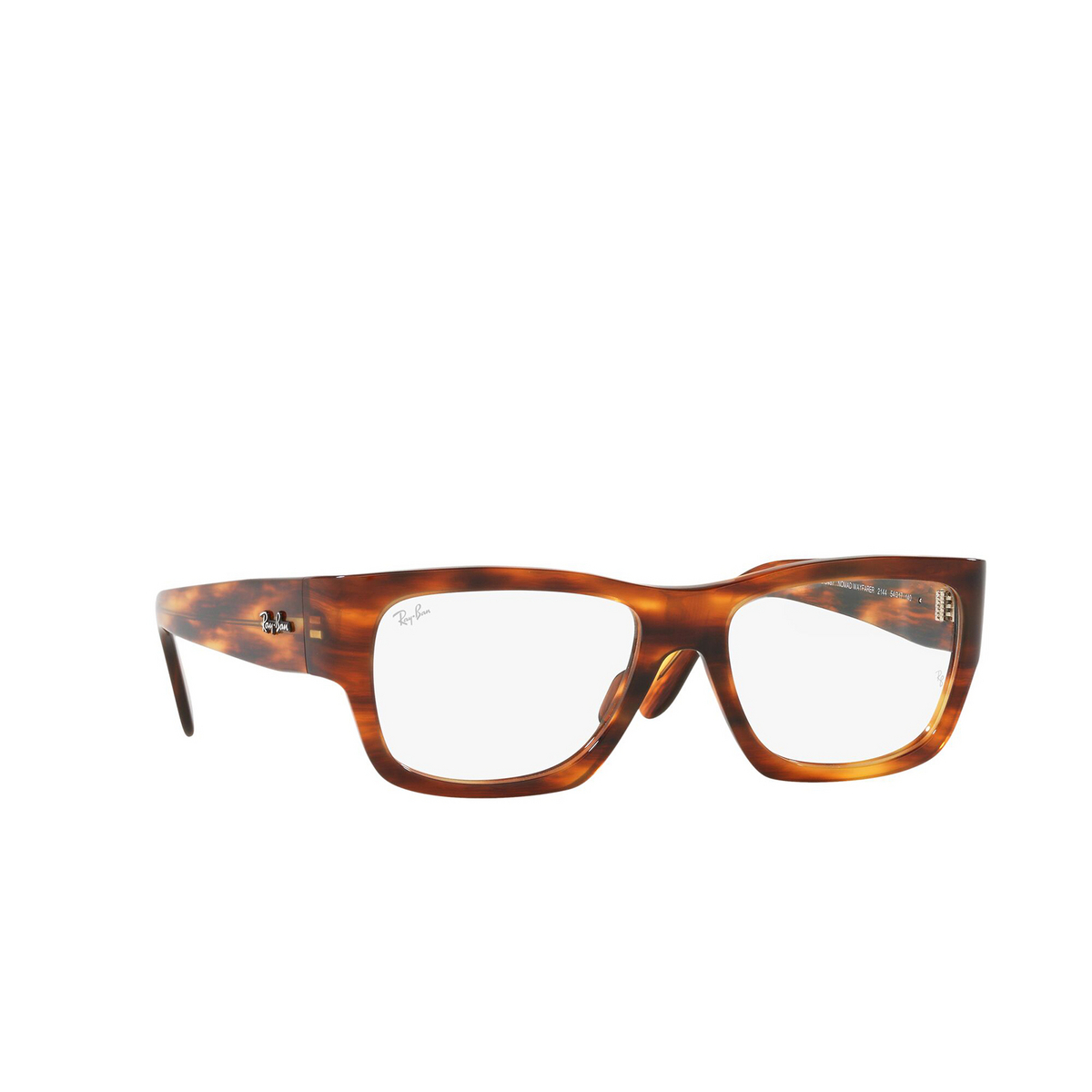 Occhiali da vista Ray-Ban NOMAD WAYFARER 2144 Striped Havana - tre quarti