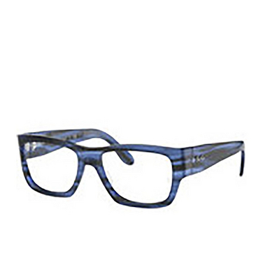Gafas graduadas Ray-Ban NOMAD WAYFARER 8053 striped blue - Vista tres cuartos