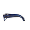 Ray-Ban® Square Eyeglasses: Nomad Wayfarer RX5487 color Striped Blue 8053 - product thumbnail 3/3.