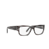 Ray-Ban NOMAD WAYFARER Korrektionsbrillen 8055 striped grey - Produkt-Miniaturansicht 2/4