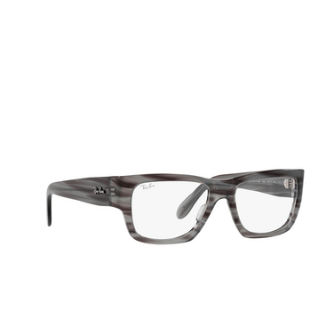 Ray-Ban NOMAD WAYFARER Korrektionsbrillen 8055 striped grey - Dreiviertelansicht