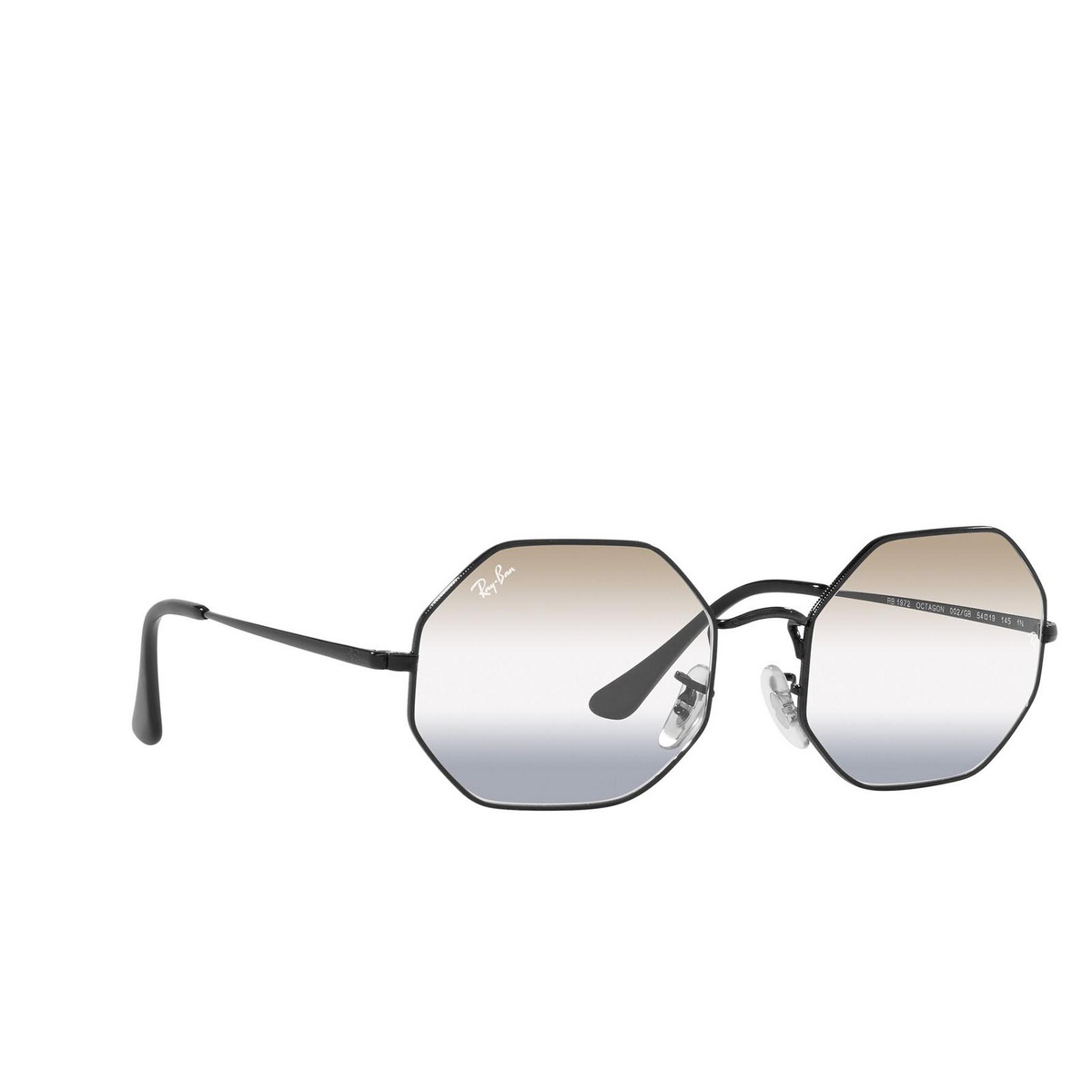 Ray-Ban® Irregular Sunglasses: RB1972 Octagon color 002/GB Black - 2/3