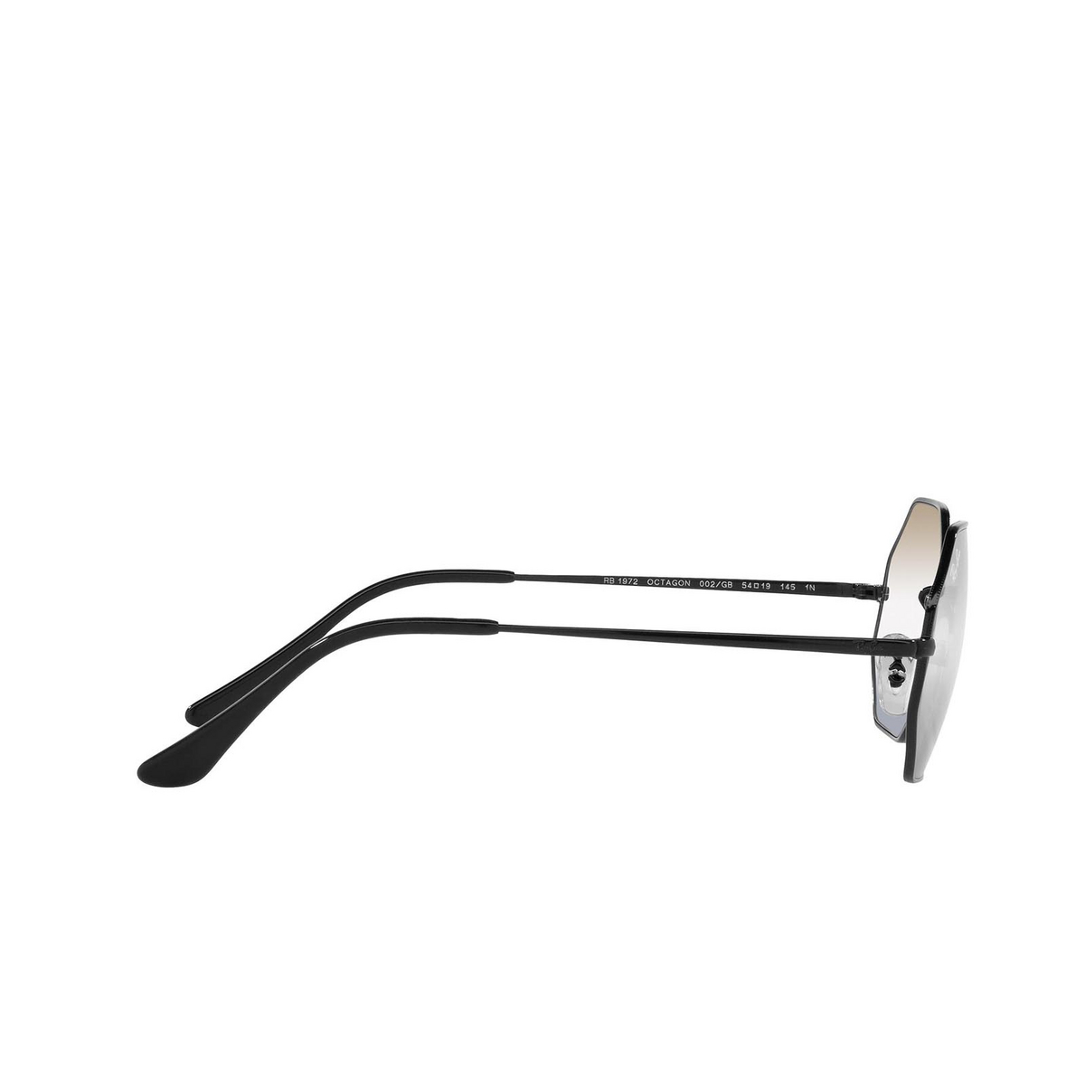 Ray-Ban® Irregular Sunglasses: RB1972 Octagon color 002/GB Black - product thumbnail 3/3