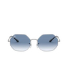 Ray-Ban OCTAGON Sunglasses 91493F silver - product thumbnail 1/4