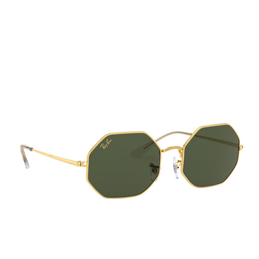 Lunettes de soleil Ray-Ban OCTAGON 919631 legend gold - Vue trois quarts