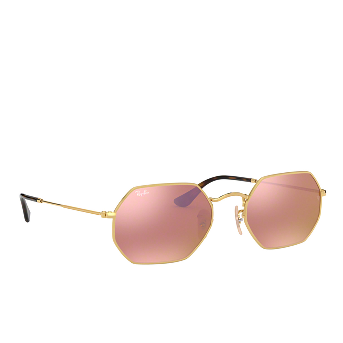 Ray-Ban® Irregular Sunglasses: RB3556N Octagonal color 001/Z2 Arista - 2/3