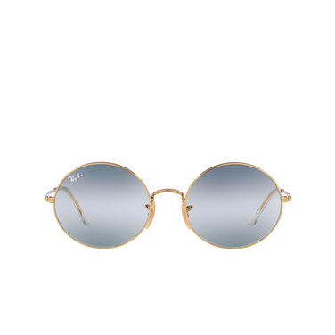 Ray-Ban OVAL Sunglasses 001/GA arista - front view