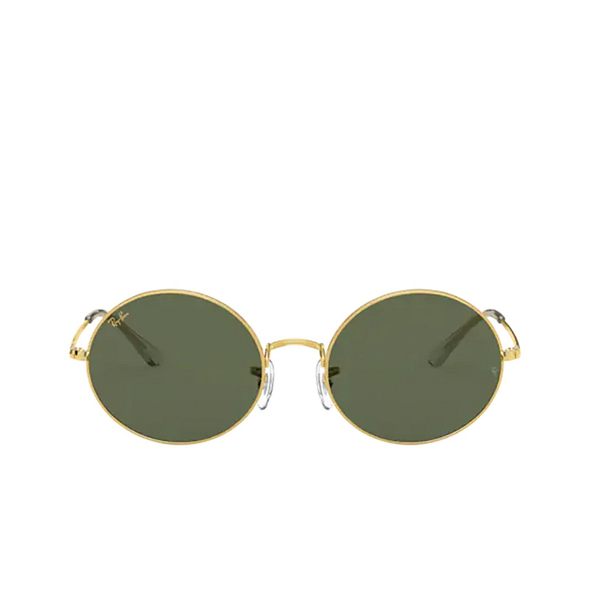Ray-Ban® Sunglasses: Oval RB1970 color Legend Gold 919631 - front view.
