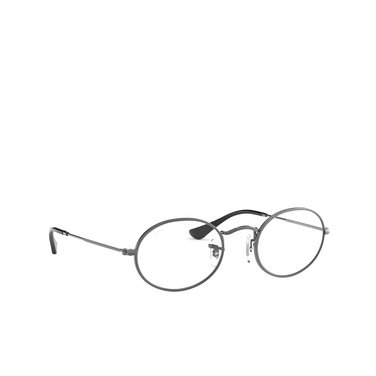 Ray-Ban OVAL Korrektionsbrillen 2502 gunmetal - Dreiviertelansicht