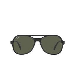 Ray-Ban® Aviator Sunglasses: RB4357 Powderhorn color 654531 Black Transparent Black 