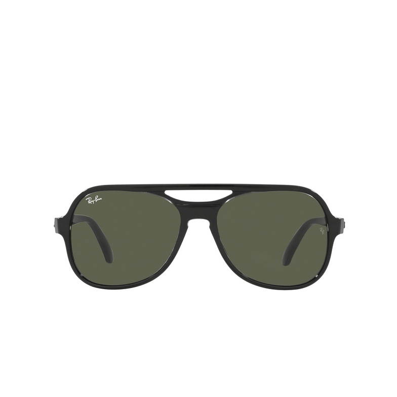 Ray-Ban POWDERHORN Sunglasses 654531 black transparent black - 1/4