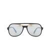 Ray-Ban POWDERHORN Sunglasses 6546W3 blue creamy light blue - product thumbnail 1/4