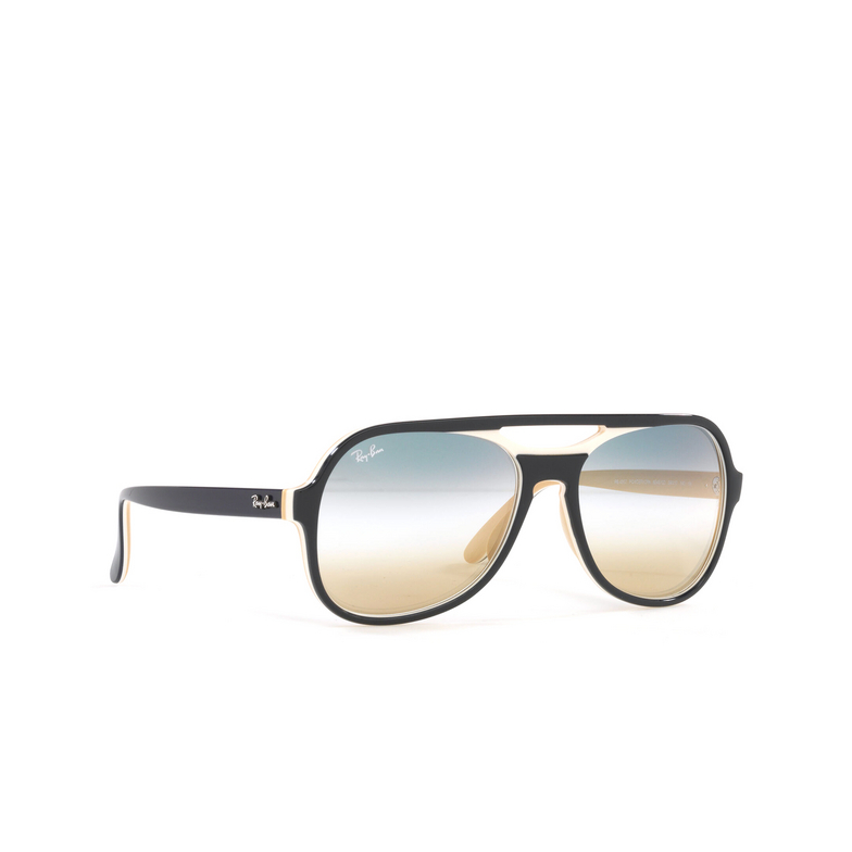 Ray-Ban POWDERHORN Sunglasses 6548GD blue creamy light brown - 2/4