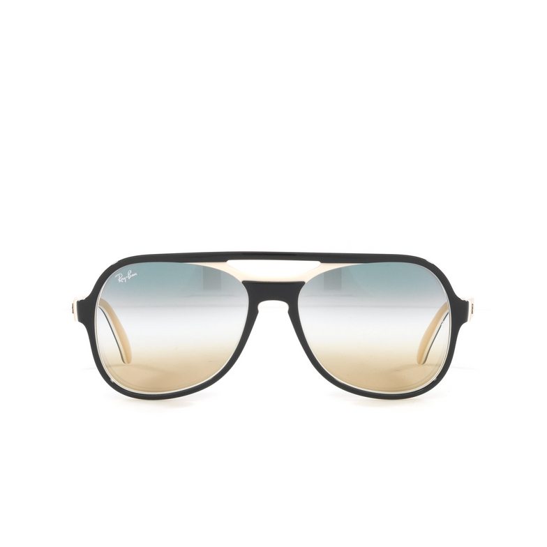 Ray-Ban POWDERHORN Sunglasses 6548GD blue creamy light brown - 1/4