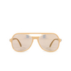 Ray-Ban POWDERHORN Sunglasses 6551B3 light brown creamy blue - product thumbnail 1/4