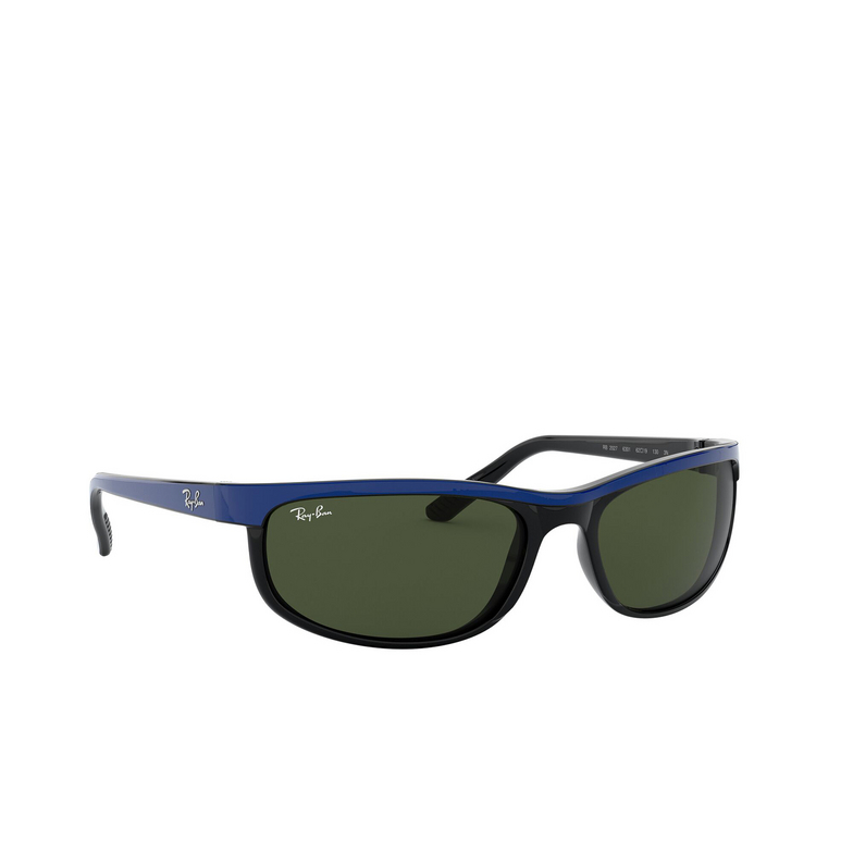 Ray-Ban PREDATOR 2 Sunglasses 6301 top blue on black - 2/4