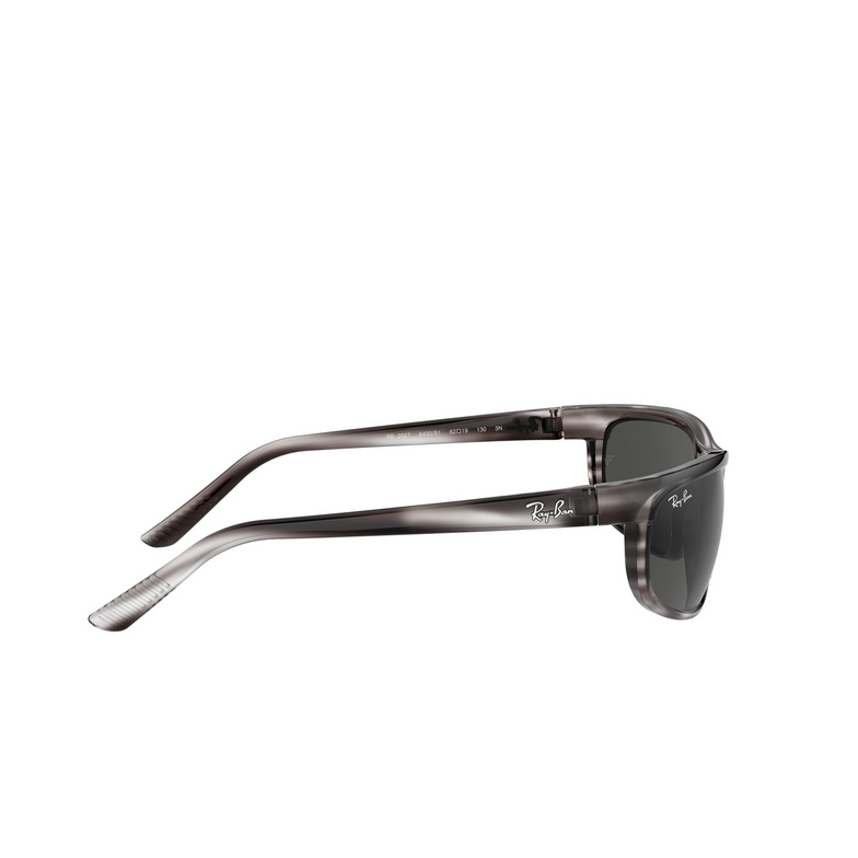 Ray-Ban PREDATOR 2 Sunglasses 6430B1 striped grey havana - 3/4