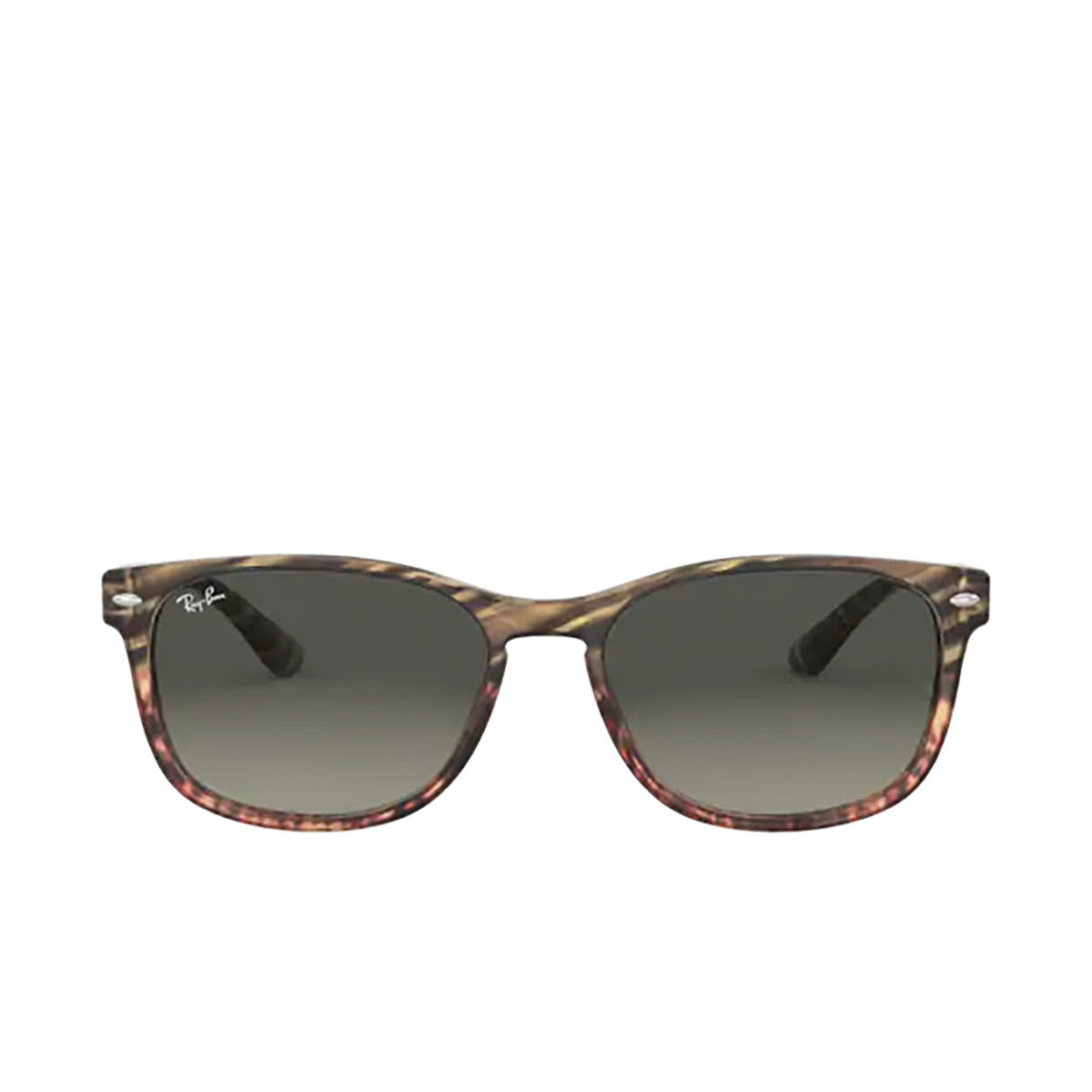 Ray-Ban RB2184 Sunglasses 125471 GREY GRADIENT BROWN STRIPED - front view