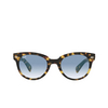 Ray-Ban ORION Sunglasses 13323F yellow havana - product thumbnail 1/4