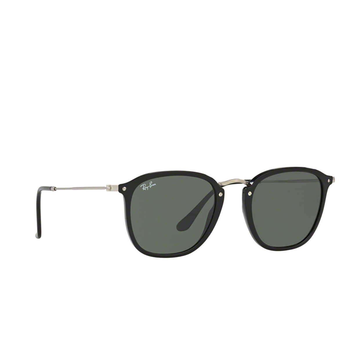 Ray-Ban® Square Sunglasses: RB2448N color 901 Black - 2/3