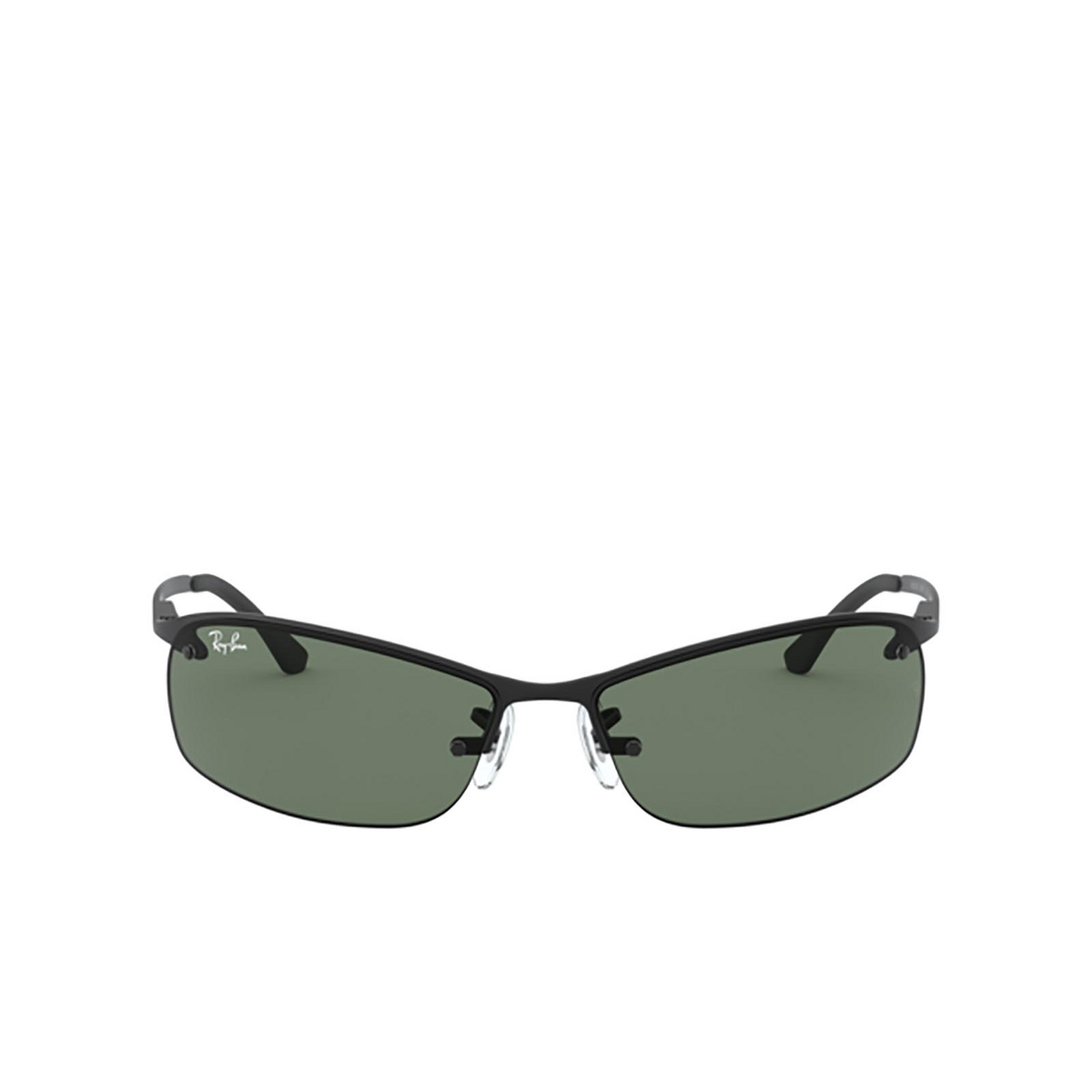 Ray-Ban RB3183 Sunglasses 006/71 MATTE BLACK - front view