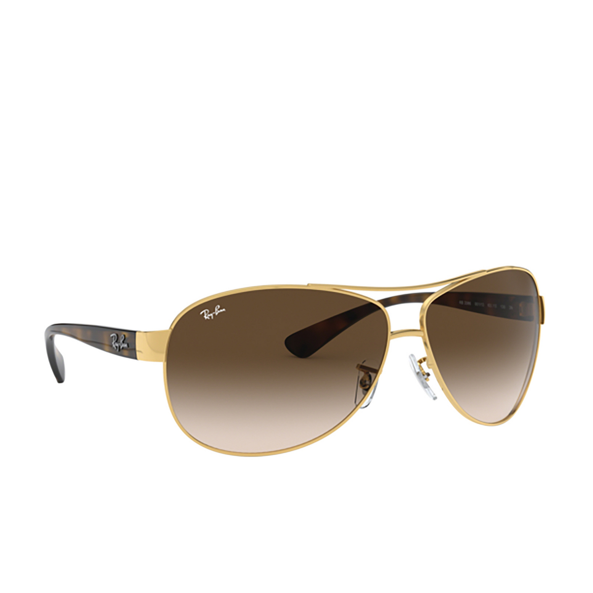 Ray-Ban® Aviator Sunglasses: RB3386 color Arista 001/13 - product thumbnail 2/3.