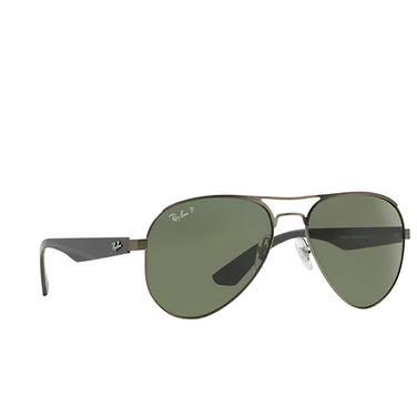 Ray-Ban RB3523 Sunglasses 029/9A matte gunmetal - three-quarters view