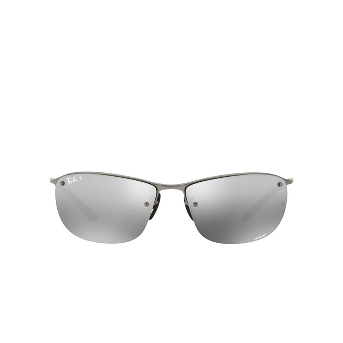 Ray-Ban® Rectangle Sunglasses: RB3542 color 029/5J Matte Gunmetal - 1/3