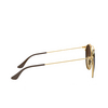 Ray-Ban RB3546 Sunglasses 900985 gold top brown - product thumbnail 3/4
