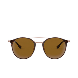 Ray-Ban® Round Sunglasses: RB3546 color Copper On Top Havana 9074.