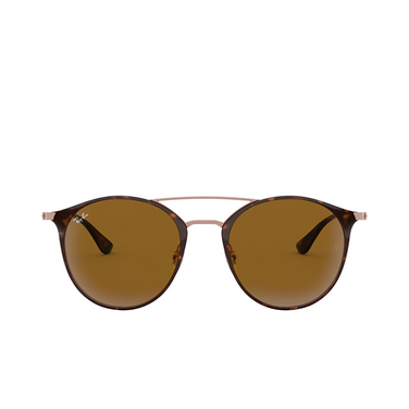 Ray-Ban RB3546 Sunglasses 9074 copper on top havana - front view