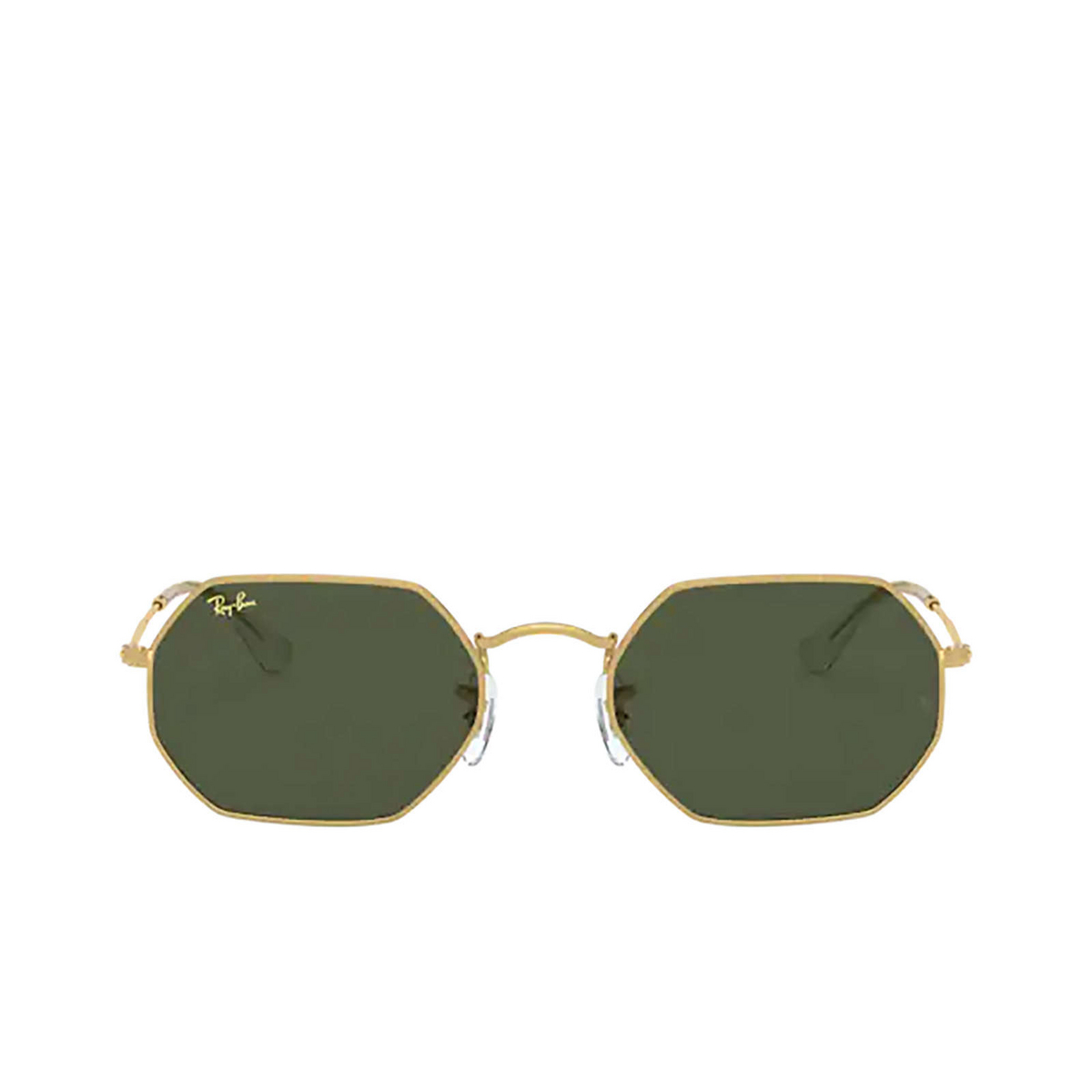 Ray-Ban® Irregular Sunglasses: RB3556 color 919631 Gold Legend - 1/3