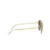 Ray-Ban RB3557 Sunglasses 919648 legend gold - product thumbnail 3/4