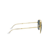 Ray-Ban RB3557 Sunglasses 9196R5 legend gold - product thumbnail 3/4