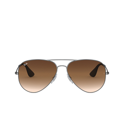 Ray-Ban® Aviator Sunglasses: RB3558 color 913913 Matte Black Antique 
