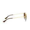 Ray-Ban RB3578 Sunglasses 900913 gold top brown - product thumbnail 3/4