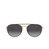 Ray-Ban RB3589 Sunglasses 90548G gold top on black - product thumbnail 1/4