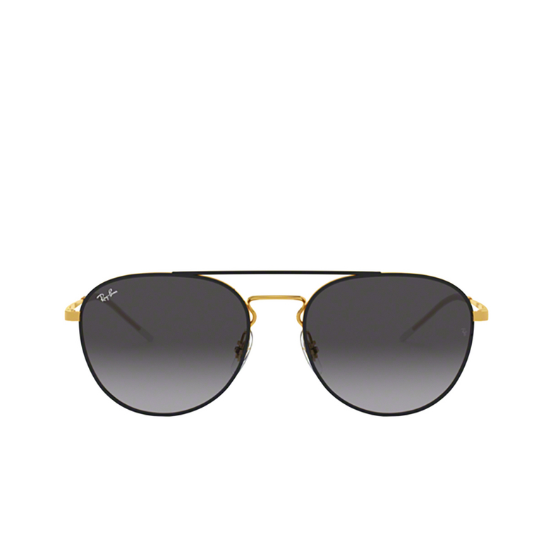 Ray-Ban RB3589 Sunglasses 90548G gold top on black - 1/4