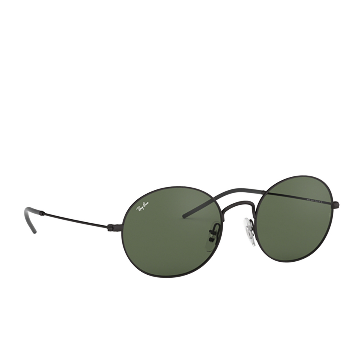 Ray-Ban® Oval Sunglasses: RB3594 color 901471 Black Rubber - product thumbnail 2/3