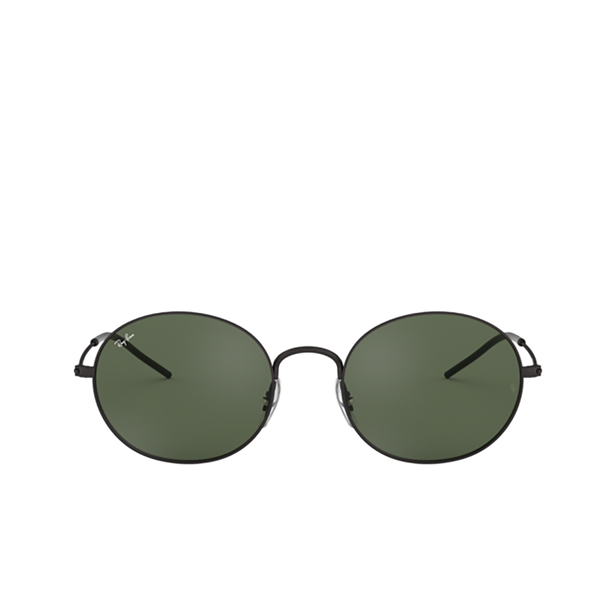 Ray-Ban® Oval Sunglasses: RB3594 color 901471 Black Rubber - product thumbnail 1/3