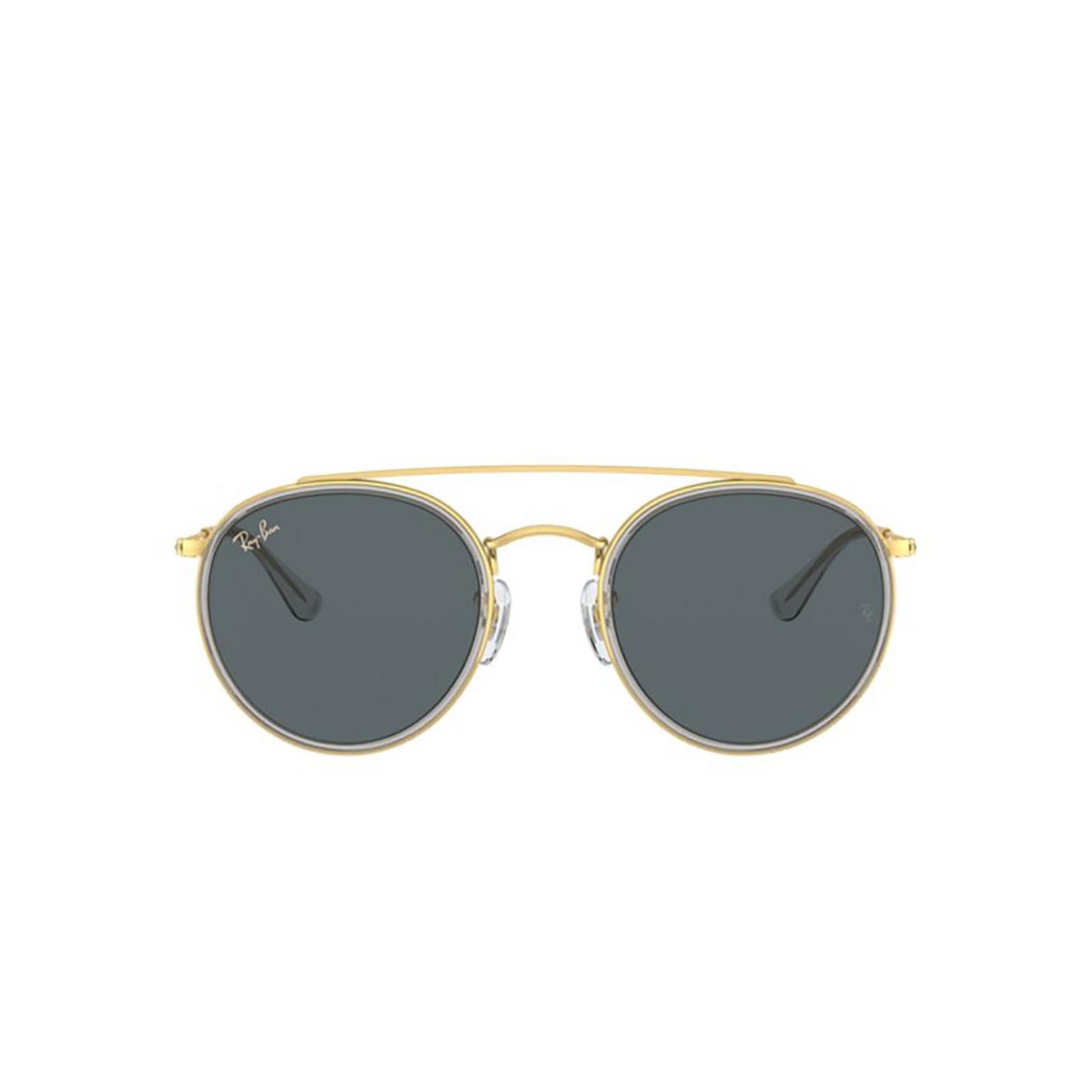 Ray-Ban RB3647N Sunglasses 9210R5 SHINY GOLD - front view