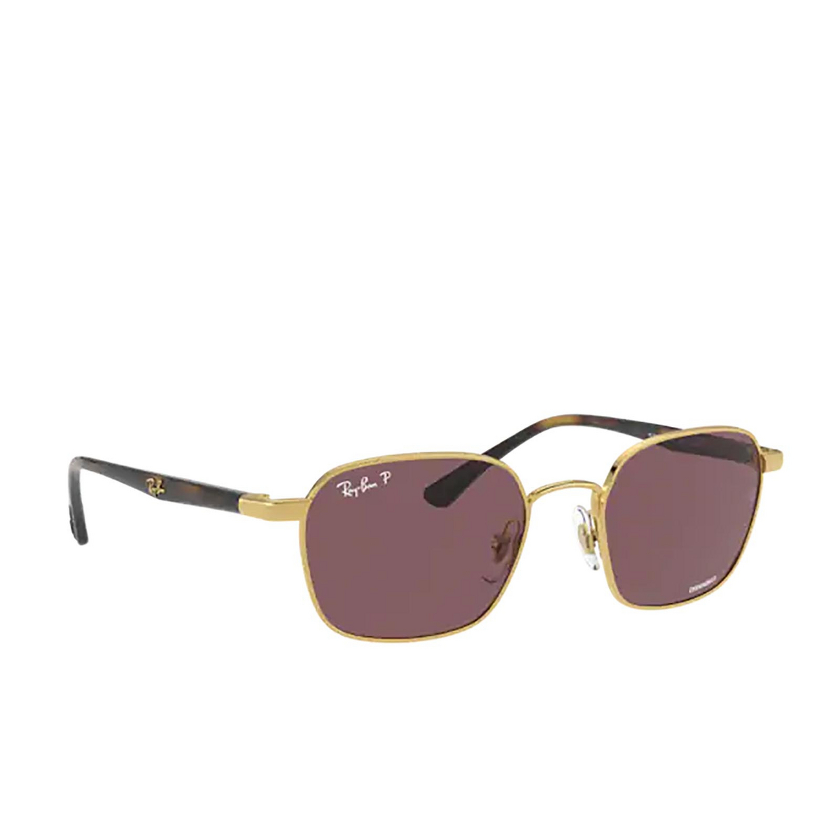 Ray-Ban® Square Sunglasses: RB3664CH color 001/BC Arista - product thumbnail 2/3