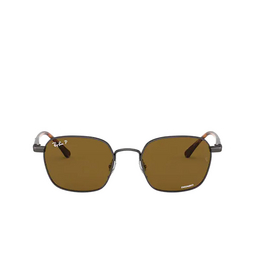Ray-Ban® Square Sunglasses: RB3664CH color 121/BB Light Brown 