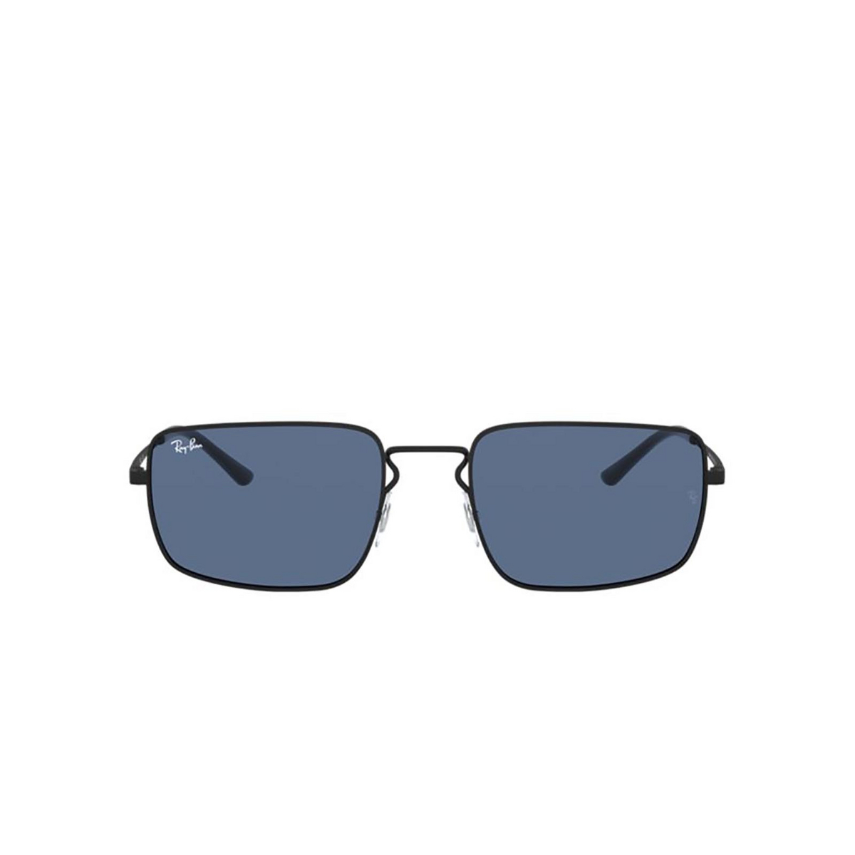 Ray-Ban RB3669 Sunglasses 901480 RUBBER BLACK - front view