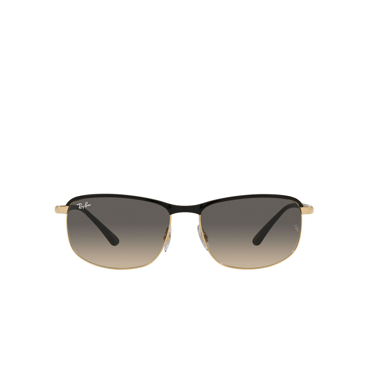 Ray-Ban RB3671 Sunglasses 187/32 Black on Arista - front view